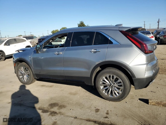 2024 Cadillac XT4 FWD Premium Luxury with VIN 1GYFZCR47RF126643, listed as a Copart auction lot 80694964 with 24,583 mi miles and Clean Title. Bid and sale history available at carsss.com. Image 2.