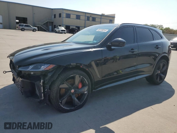 2023 Jaguar F-Pace SVR with VIN SADCZ2EE4PA711647, listed as a Copart auction lot 68720014 with 12,012 mi miles and Clean Title. Bid and sale history available at DreamBid. Image 1.