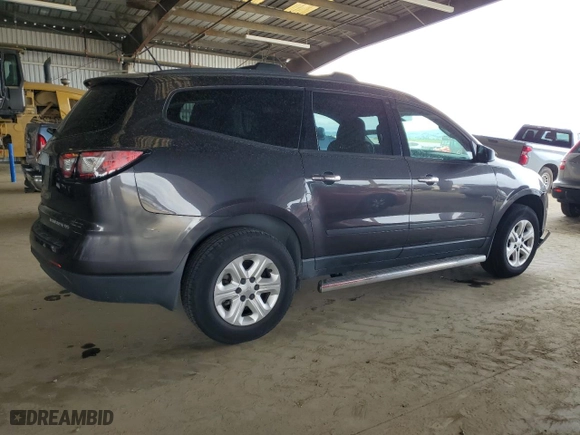 2014 Chevrolet Traverse LS with VIN 1GNKRFED0EJ340237, listed as a Copart auction lot 47490355 with 111,149 mi miles and Salvage Title. Bid and sale history available at carsss.com. Image 3.