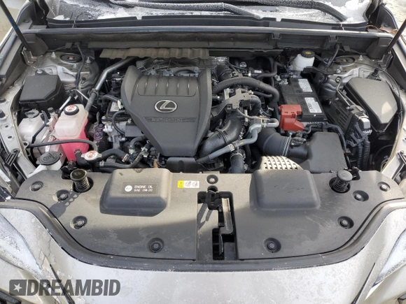 2023 Lexus NX with VIN 2T2KGCEZ4PC026187, listed as a Copart auction lot 42066325 with 38,382 mi miles and Salvage Title. Bid and sale history available at carsss.com. Image 13.