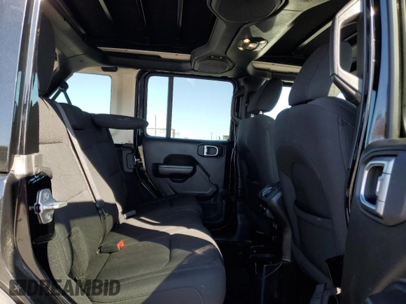 2021 Jeep Wrangler Unlimited Willys with VIN 1C4HJXDGXMW714608, listed as a Copart auction lot 47487375 with 20,260 mi miles and Clean title. Bid and sale history available at DreamBid. Image 11.