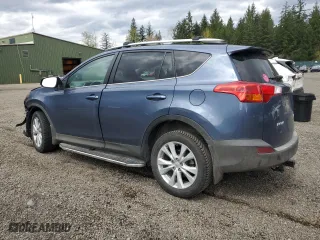2013 Toyota RAV4 Limited with VIN 2T3DFREV5DW091244, listed as a Copart auction lot 52543505 with 0 mi miles and Salvage Title. Bid and sale history available at carsss.com. Image 2.