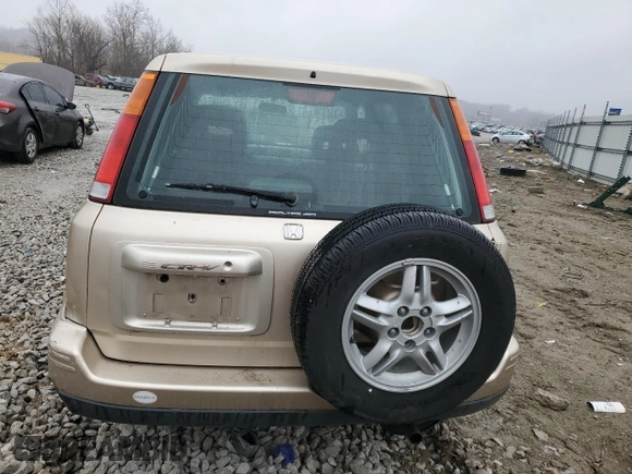 2001 Honda CR-V SE with VIN JHLRD18701S003413, listed as a Copart auction lot 42331875 with 191,476 mi miles and Salvage Title. Bid and sale history available at carsss.com. Image 6.
