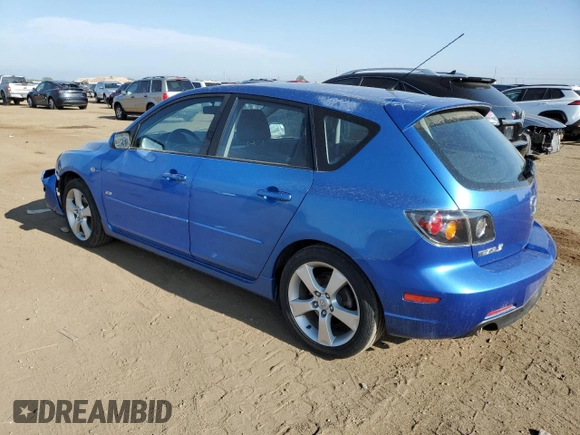 2006 Mazda 3 S Grand Touring with VIN JM1BK343861434940, listed as a Copart auction lot 63624024 with 56,737 mi miles and Salvage Title. Bid and sale history available at DreamBid. Image 2.