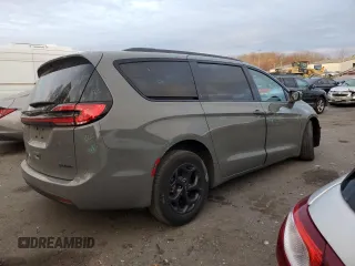 2021 Chrysler Pacifica Hybrid Limited z VIN 2C4RC1S71MR569059, wystawiony jako Copart lot #81278244 z przebiegiem 27 662 mil mil oraz Szkoda całkowita • Salvage title. Historia ofert i sprzedaży dostępna na DreamBid. Obrazek 3.