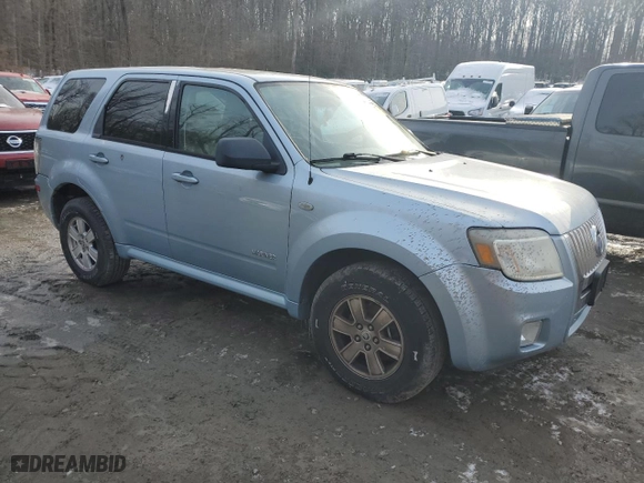2008 Mercury Mariner with VIN 4M2CU81188KJ03166, listed as a Copart auction lot 88232195 with 0 mi miles and Salvage Title. Bid and sale history available at carsss.com. Image 4.
