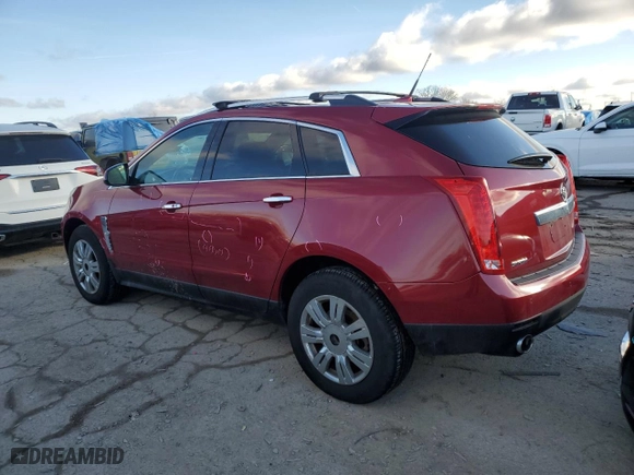 2012 Cadillac SRX Luxury Collection with VIN 3GYFNAE31CS549511, listed as a Copart auction lot 43224955 with 125,980 mi miles and Salvage Title. Bid and sale history available at carsss.com. Image 2.