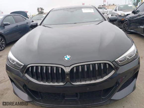 2021 BMW 8 Series M850i with VIN WBAGV8C03MCF86689, listed as a IAAI auction lot 41181502 with 36,493 mi miles. Bid and sale history available at carsss.com. Image 13.