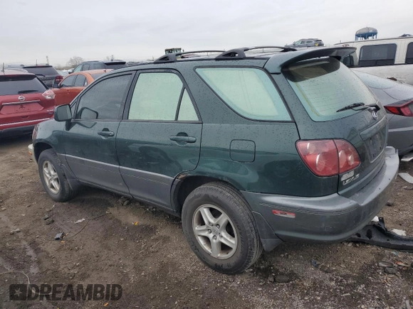 2000 Lexus RX 300 with VIN JT6HF10U8Y0156252, listed as a Copart auction lot 72519354 with 239,412 mi miles and Non Repairable. Bid and sale history available at carsss.com. Image 2.