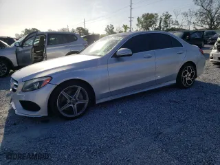 2015 Mercedes-Benz C-Class C 300 with VIN 55SWF4JB1FU085438, listed as a Copart auction lot 52720765 with 143,983 mi miles and Clean Title. Bid and sale history available at carsss.com. Image 1.