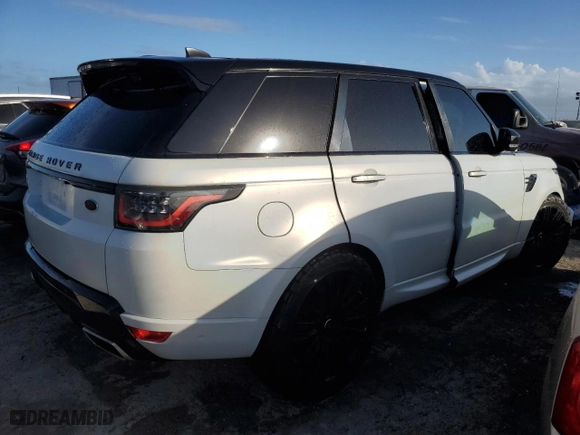 2018 Land Rover Range Rover Sport Autobiography with VIN SALWV2RE7JA809697, listed as a Copart auction lot 77323394 with 0 mi miles and Non Repairable. Bid and sale history available at carsss.com. Image 3.