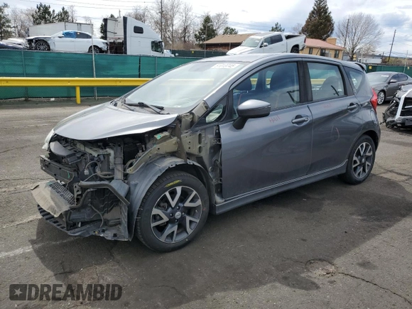 2016 Nissan Note SR with VIN 3N1CE2CP9GL381026, listed as a Copart auction lot 51013745 with 120,879 mi miles and Salvage title. Bid and sale history available at DreamBid. Image 1.