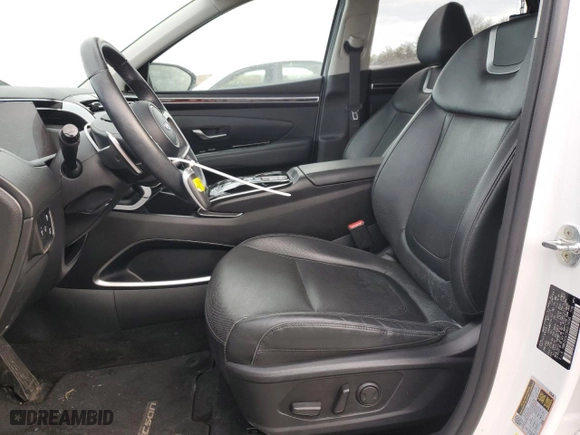 2022 Hyundai Tucson Hybrid Limited with VIN KM8JECA15NU076095, listed as a Copart auction lot 49708725 with 22,126 mi miles and Salvage Title. Bid and sale history available at carsss.com. Image 7.