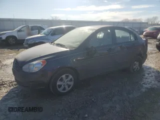 2010 Hyundai Accent GLS z VIN KMHCN4AC6AU458386, wystawiony jako Copart lot #43173845 z przebiegiem 156 250 mil mil oraz Szkoda całkowita • Salvage title. Historia ofert i sprzedaży dostępna na DreamBid. Obrazek 1.