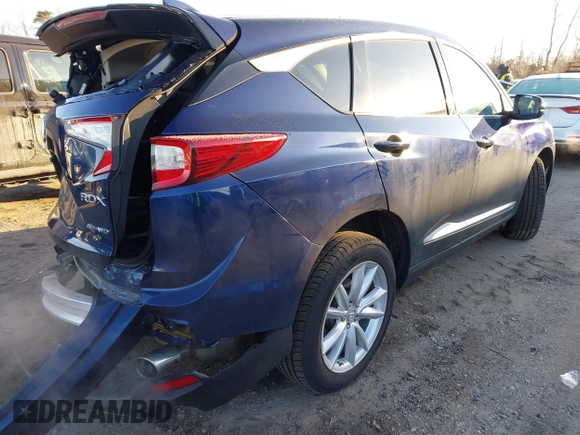 2020 Acura RDX with VIN 5J8TC2H38LL015929, listed as a IAAI auction lot 41533402 with 50,450 mi miles and . Bid and sale history available at DreamBid. Image 4.