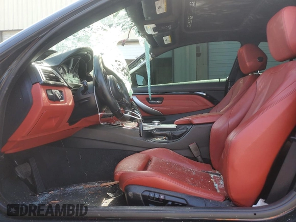 2015 BMW 4 Series 435i with VIN WBA3R1C57FK195783, listed as a Copart auction lot 54569625 with 121,074 mi miles and Clean Title. Bid and sale history available at carsss.com. Image 7.