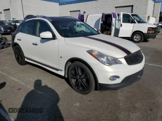 2014 Infiniti QX50 Journey with VIN JN1BJ0HP3EM210229, listed as a Copart auction lot 84120624 with 109,068 mi miles and Salvage Title. Bid and sale history available at carsss.com. Image 4.