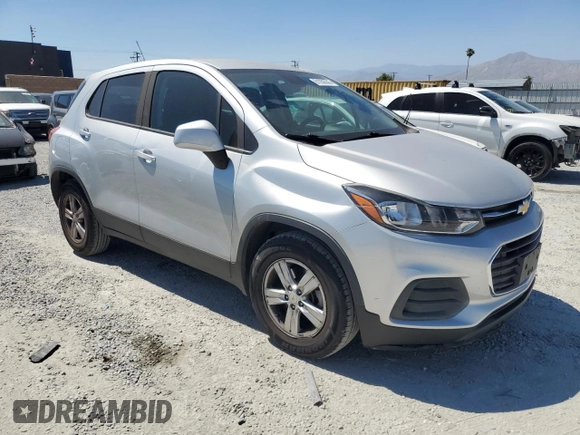 2020 Chevrolet Trax LS with VIN KL7CJKSB0LB340114, listed as a Copart auction lot 61056535 with 42,044 mi miles and Salvage title. Bid and sale history available at DreamBid. Image 4.