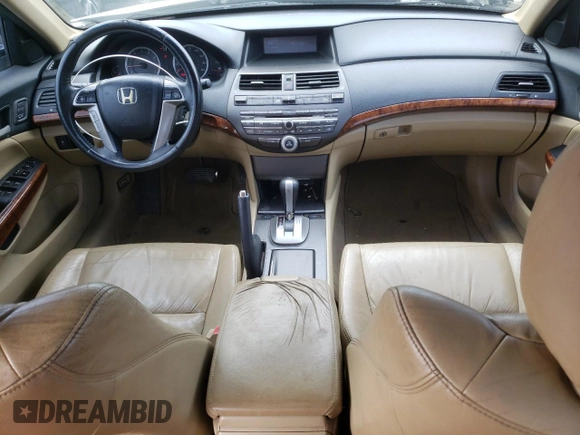 2011 Honda Accord EX-L with VIN 1HGCP3F85BA027829, listed as a Copart auction lot 58510595 with 270,747 mi miles and Salvage title. Bid and sale history available at DreamBid. Image 8.
