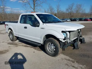 2017 Ford F-150 XL with VIN 1FTEX1E8XHKE38692, listed as a IAAI auction lot 41225768 with 66,626 mi miles. Bid and sale history available at carsss.com. Image 1.