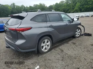 2020 Toyota Highlander LE with VIN 5TDBZRBH3LS009329, listed as a Copart auction lot 65454825 with 106,443 mi miles and Salvage title. Bid and sale history available at DreamBid. Image 3.