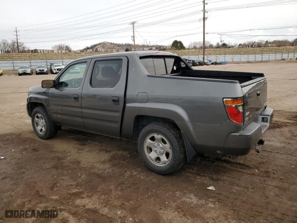 2007 Honda Ridgeline RT with VIN 2HJYK16267H537677, listed as a Copart auction lot 50022155 with 170,452 mi miles and Salvage Title. Bid and sale history available at carsss.com. Image 2.