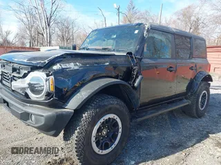 2024 Ford Bronco Big Bend z VIN 1FMDE7BH9RLB43700, wystawiony jako IAAI lot #41989406 z przebiegiem 10 101 mil mil oraz . Historia ofert i sprzedaży dostępna na DreamBid. Obrazek 2.