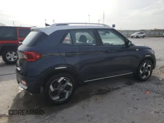 2022 Hyundai Venue SEL z VIN KMHRC8A35NU166774, wystawiony jako Copart lot #53079685 z przebiegiem 80 207 mil mil oraz Szkoda całkowita • Salvage title. Historia ofert i sprzedaży dostępna na DreamBid. Obrazek 3.