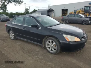 2005 Honda Accord LX with VIN 1HGCM56435A811383, listed as a Copart auction lot 61075825 with 287,470 mi miles and Clean title. Bid and sale history available at DreamBid. Image 4.