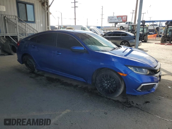 2021 Honda Civic Sedan LX with VIN 2HGFC2F63MH503632, listed as a Copart auction lot 48204085 with 29,229 mi miles and Salvage Title. Bid and sale history available at carsss.com. Image 4.