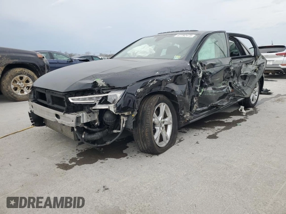 2018 Audi A4 Premium with VIN WAUKMAF40JA115039, listed as a Copart auction lot 47792475 with 0 mi miles and Salvage Title. Bid and sale history available at carsss.com. Image 1.