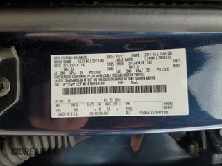 2017 Ford F-150 XL with VIN 1FTEW1EF4HFB05530, listed as a Copart auction lot 48358505 with 152,946 mi miles and Salvage Title. Bid and sale history available at carsss.com. Image 12.