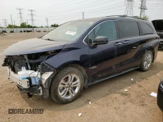 2022 Toyota Sienna XSE z VIN 5TDXSKFC0NS071130, wystawiony jako Copart lot #58989725 z przebiegiem 34 363 mil mil oraz Czysty tytuł • Clean title. Historia ofert i sprzedaży dostępna na DreamBid. Obrazek 1.