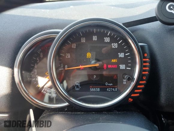 2017 MINI Countryman Cooper S with VIN WMZYT3C39H3D98677, listed as a Copart auction lot 71831944 with 56,638 mi miles and Salvage Title. Bid and sale history available at carsss.com. Image 9.