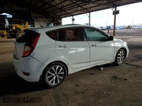 2015 Hyundai Accent Sport with VIN KMHCU5AE7FU231290, listed as a Copart auction lot 45055025 with 171,536 mi miles and Clean Title. Bid and sale history available at carsss.com. Image 3.