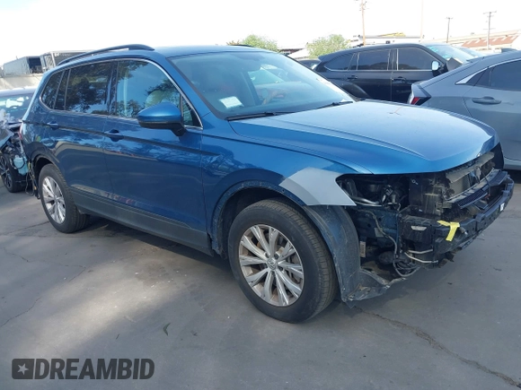 2019 Volkswagen Tiguan SE with VIN 3VV3B7AX2KM067907, listed as a IAAI auction lot 41841360 with 19,269 mi miles and . Bid and sale history available at DreamBid. Image 1.