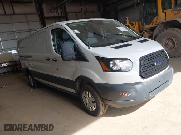2018 Ford Transit with VIN 1FTYR2YM9JKA09684, listed as a IAAI auction lot 41713012 with 130,310 mi miles and . Bid and sale history available at DreamBid. Image 1.
