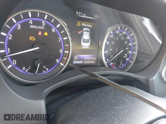 2015 Infiniti Q50 Premium z VIN JN1BV7AR2FM423666, wystawiony jako IAAI lot #41345228 z przebiegiem 67 027 mil mil oraz . Historia ofert i sprzedaży dostępna na DreamBid. Obrazek 15.