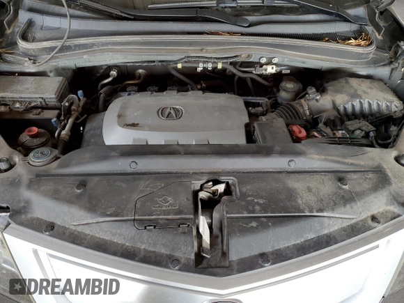 2010 Acura MDX with VIN 2HNYD2H29AH533769, listed as a Copart auction lot 49203775 with 175,045 mi miles and Salvage Title. Bid and sale history available at carsss.com. Image 12.