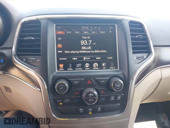 2014 Jeep Grand Cherokee Limited with VIN 1C4RJEBT6EC187548, listed as a IAAI auction lot 42210601 with 138,451 mi miles and . Bid and sale history available at DreamBid. Image 18.
