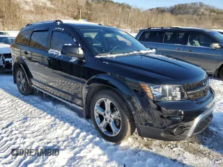2016 Dodge Journey Crossroad Plus with VIN 3C4PDDGG5GT221507, listed as a Copart auction lot 89279735 with 89,808 mi miles and Salvage title. Bid and sale history available at DreamBid. Image 4.