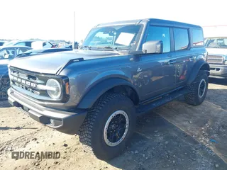 2023 Ford Bronco with VIN 1FMEE5DP6PLB15878, listed as a IAAI auction lot 41329211 with 16,067 mi miles. Bid and sale history available at carsss.com. Image 17.