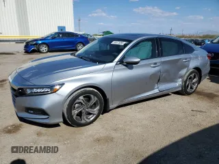 2019 Honda Accord EX with VIN 1HGCV1F44KA124379, listed as a Copart auction lot 59373285 with 64,143 mi miles and Salvage title. Bid and sale history available at DreamBid. Image 1.