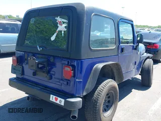 1997 Jeep Wrangler SE z VIN 1J4FY29P8VP400766, wystawiony jako IAAI lot #42270265 z przebiegiem 191 283 mil mil oraz . Historia ofert i sprzedaży dostępna na DreamBid. Obrazek 4.