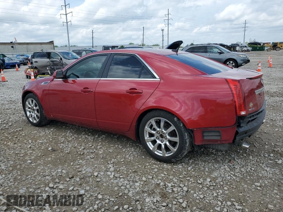 2008 Cadillac CTS RWD z VIN 1G6DV57V980211388, wystawiony jako Copart lot #53274265 z przebiegiem 83 002 mil mil oraz Szkoda całkowita • Salvage title. Historia ofert i sprzedaży dostępna na DreamBid. Obrazek 2.