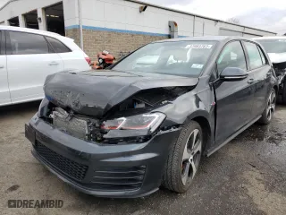2017 Volkswagen Golf GTI S with VIN 3VW4T7AU7HM032596, listed as a Copart auction lot 37993763 with 32,137 mi miles. Bid and sale history available at carsss.com. Image 1.