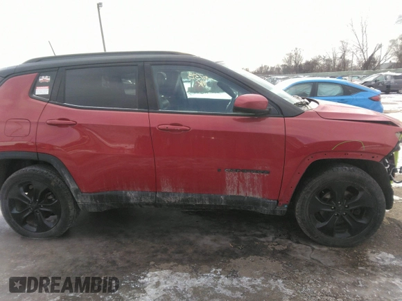 2019 Jeep Compass Latitude with VIN 3C4NJDBB3KT623143, listed as a IAAI auction lot 41367393 with 63,314 mi miles. Bid and sale history available at carsss.com. Image 13.