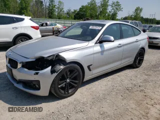2016 BMW 3 Series GT 328i xDrive with VIN WBA8Z5C5XGGS37851, listed as a Copart auction lot 59272473 with 108,662 mi miles. Bid and sale history available at carsss.com. Image 1.