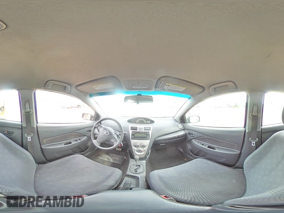 2008 Toyota Yaris with VIN JTDBT923184029555, listed as a Copart auction lot 50807755 with 98,072 mi miles and Salvage Title. Bid and sale history available at DreamBid. Image 12.