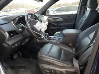 2022 Chevrolet Traverse LT Leather with VIN 1GNERHKW8NJ134324, listed as a Copart auction lot 45348315 with 59,419 mi miles and Salvage Title. Bid and sale history available at carsss.com. Image 7.